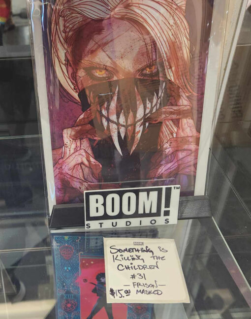 Fresh from the floor of the 2023 San Diego Comic-Con, Something Is Killing The Children #31 Masked by Jenny Frison!